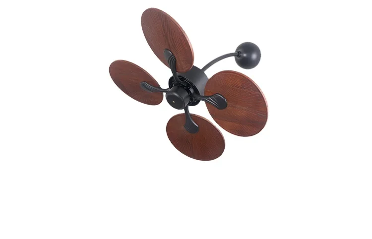 YOUKAIN new design wall mounted ceiling fan small wood ceiling fan with remote control