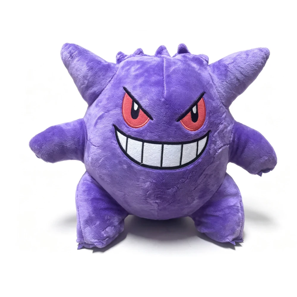 Anime Pokemon Weiche Plüschpuppe, Gengar Pikachu Psyduck Eevee, Stofftier, Süßes Kindergeburtstags- & Feiertagsgeschenk