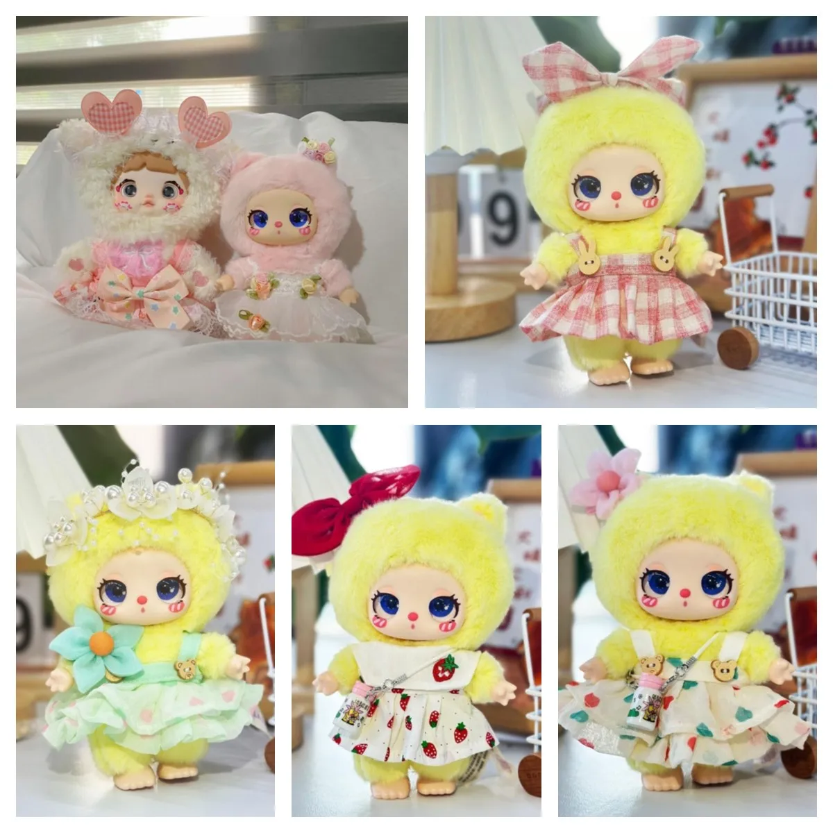 16cm Mini Plush Doll'S Clothes Outfit Accessories For Liila LUCKY CAT Idol various styles of dresses Clothing Gift