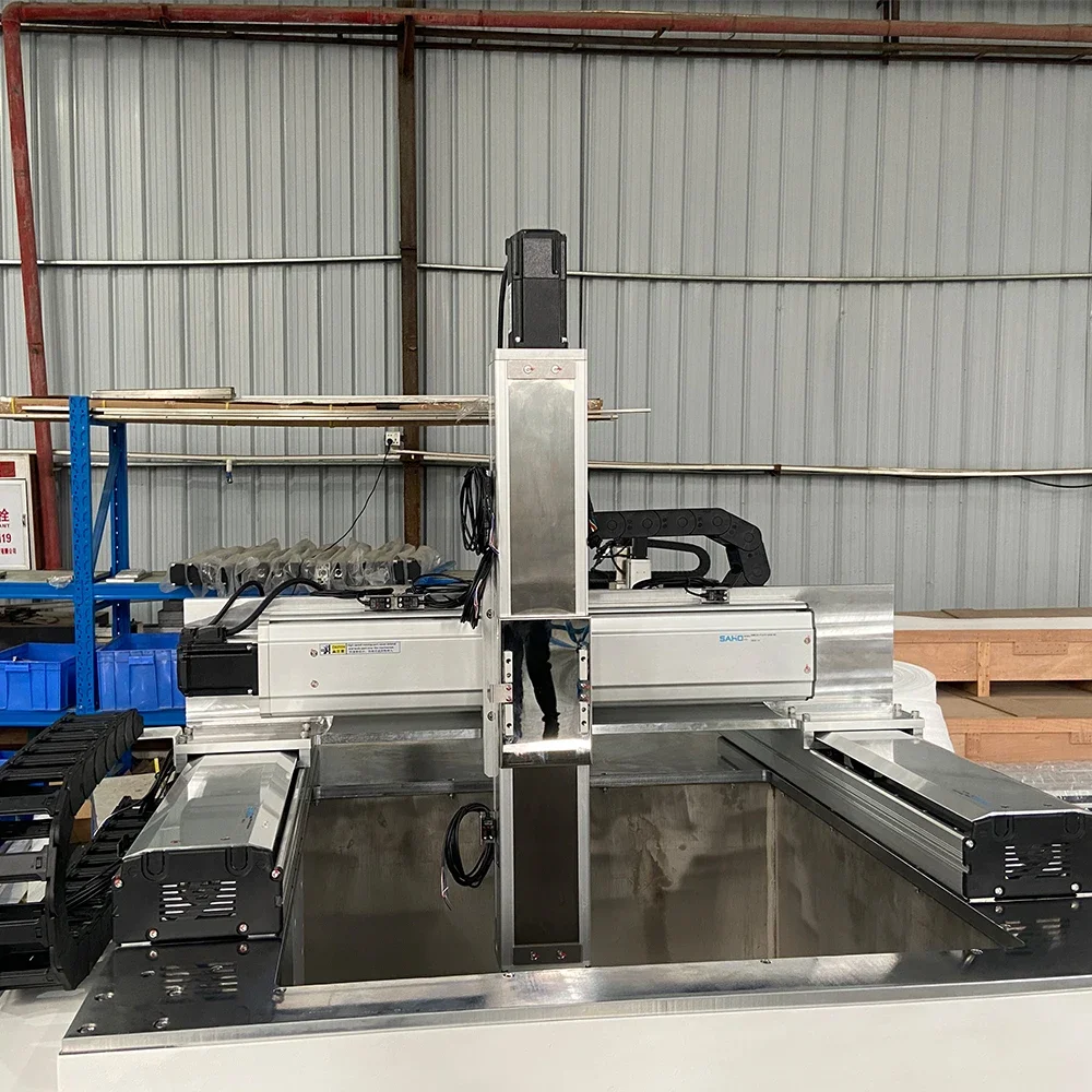 

Multi-axis Xyz Linear Cnc Gantry Robot 500mm 3 Axis Xyz Linear Table Industrial Cnc Welding Robot Robotic Arm