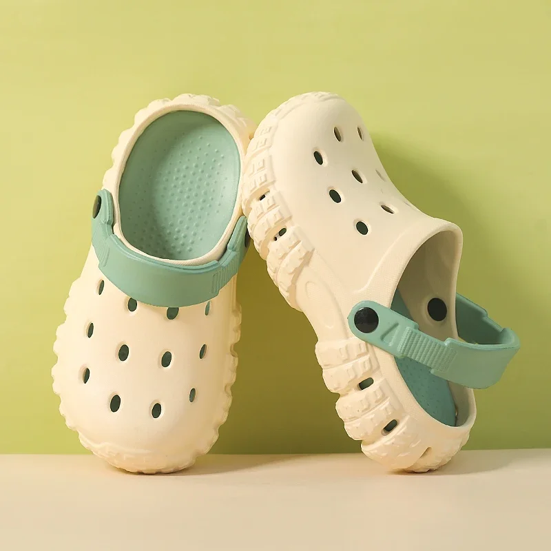 

Summer Children's Slippers New Soft Soles New Boys Beach Outdoor Girls Clogs Indoor Outdoor Non-slip Sandals Casual Shoes EVA
