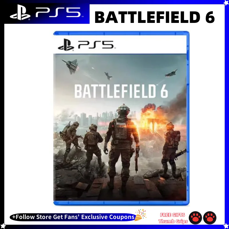 PS5 Новая игра CD Battlefield 6 Sony Playstation 5 Игровой карточный диск Playstation 5 PS5 Battlefield 6