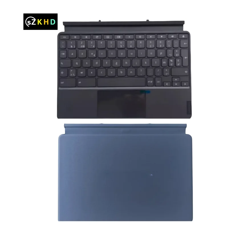 

New10.1 For Lenovo CT-X636F Ideapad Duet ChromebooK IT Keyboard Palmrest Upper Case Bezel Top Cover CPortable External Docking