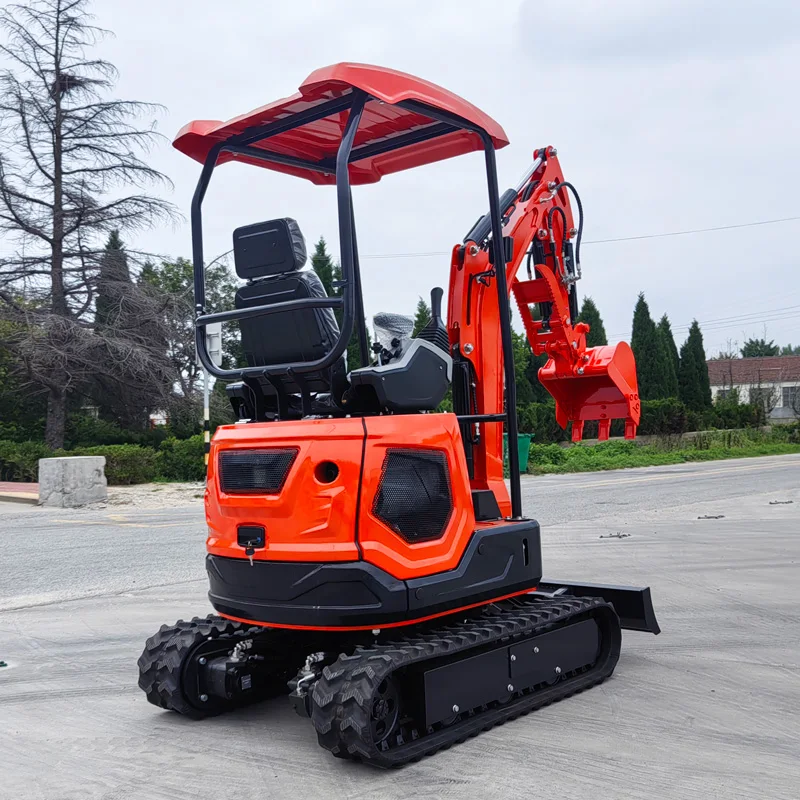 High Quality Mini Excavator Attachment Multifunction Crawler Micro Hydraulic Excavator Hydraulic Small Excavator for Home Use