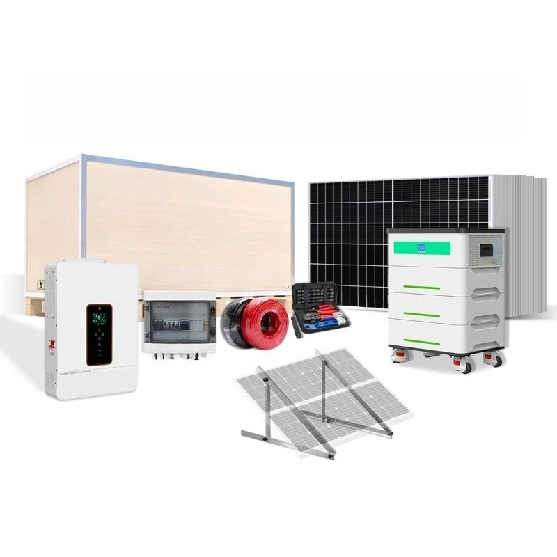 

Solar System Class A Solar Panels with Batteries and Inverters Kit Home Hybrid Solar System