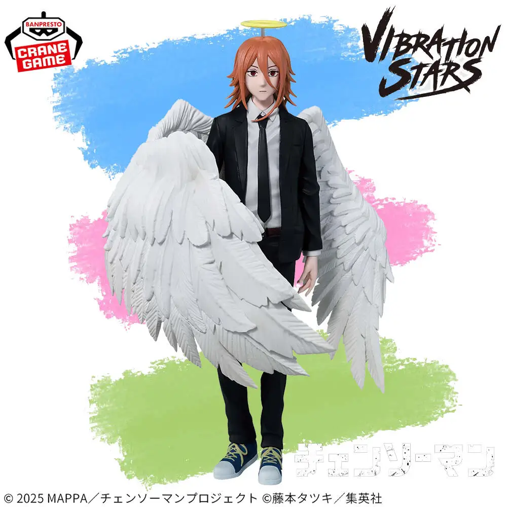 

В наличии подлинная фигурка BANPRESTO VIBRATION STARS Chainsaw Man The Movie:Reze Arc Angel Devil, аниме-модель игрушки