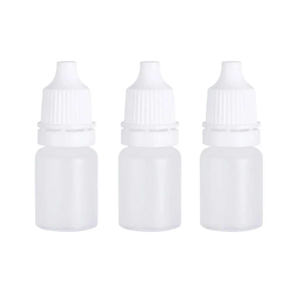 

6Pcs 5Ml Plastic Eye Dropper Bottles Empty Squeezable Liquid Container for Drops Oils Paint Essence Solvent Storage Reusable