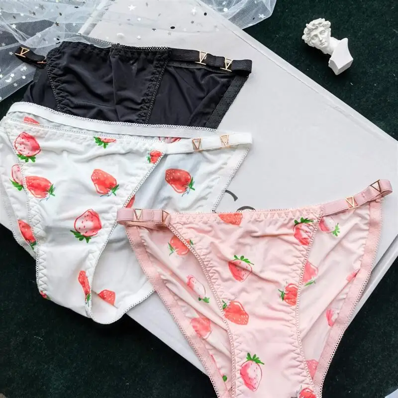 

Металлические женские трусики с V-образным поясом, удобные женские трусики из ледяного шелка, сексуальные трусы с низкой талией, трусы Fmelae с запахом ягодиц