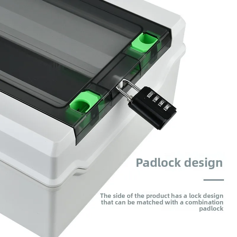 HA-12 IP65 waterproof outdoor circuit breaker box empty opening small 50A air switch distribution box