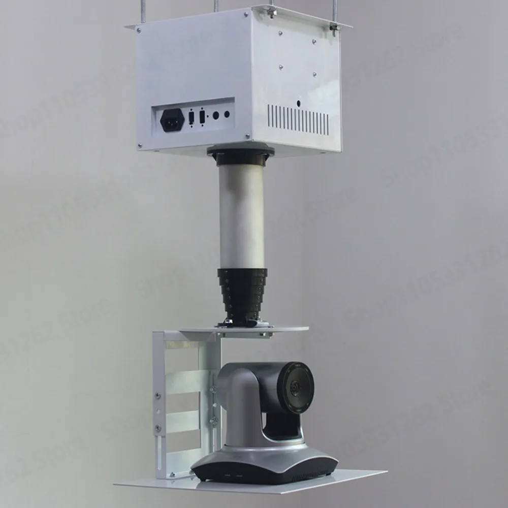 Electric Ceiling Lift for Camera Projector Remote Control Hanging Hidden Mount