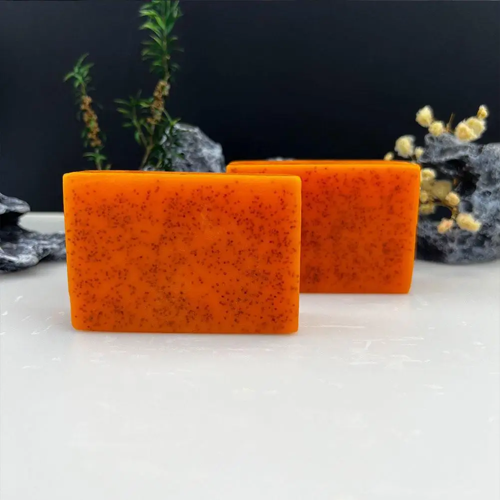 100g Lemon Turmeric & Kojic Acid Soap Bar Dark Spot Reducer For Face & Body Deep Cleaning Wash Brighten Skin Care