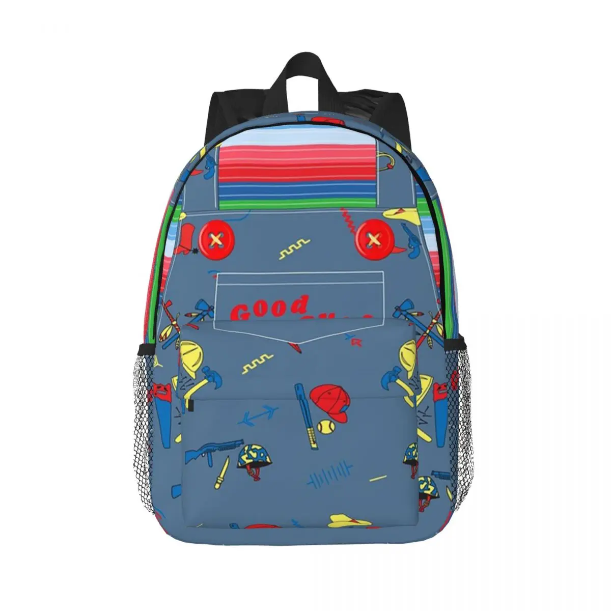 Good Guys Child's Play Chucky - Killer Doll Overalls Backpacks Boys Girls Bookbag Students School Bags Rucksack Shoulder Bag