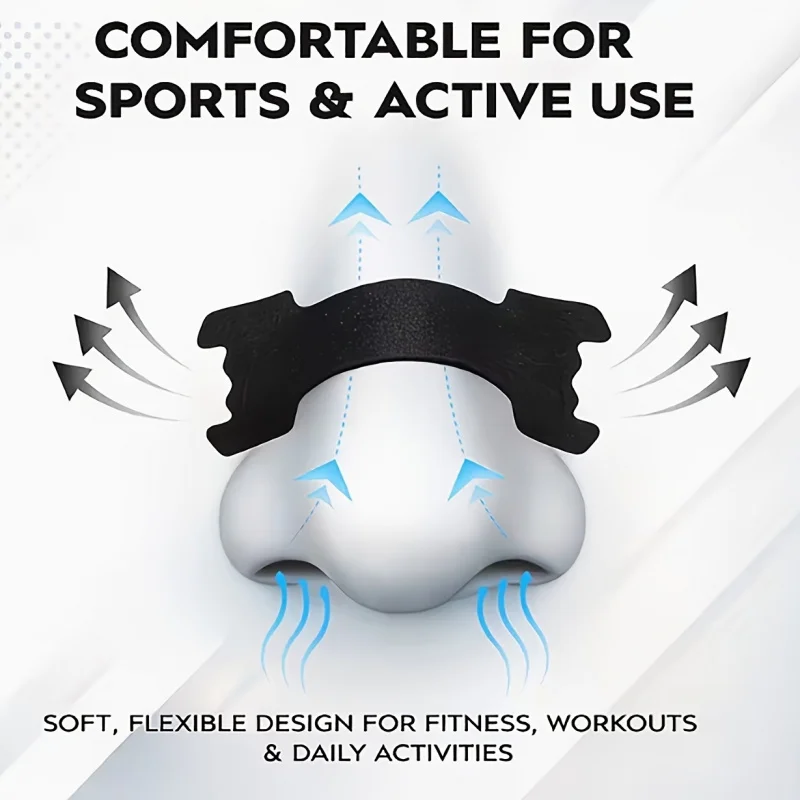 200-Pack Sports Nose Strips - Breathable Nose Pads, Easy to Use, with a Comfortable and Durable Design image 6