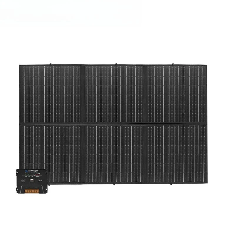 

12V/18V solar folding panel kit with MPPT outdoor RV camping solar cloth bag