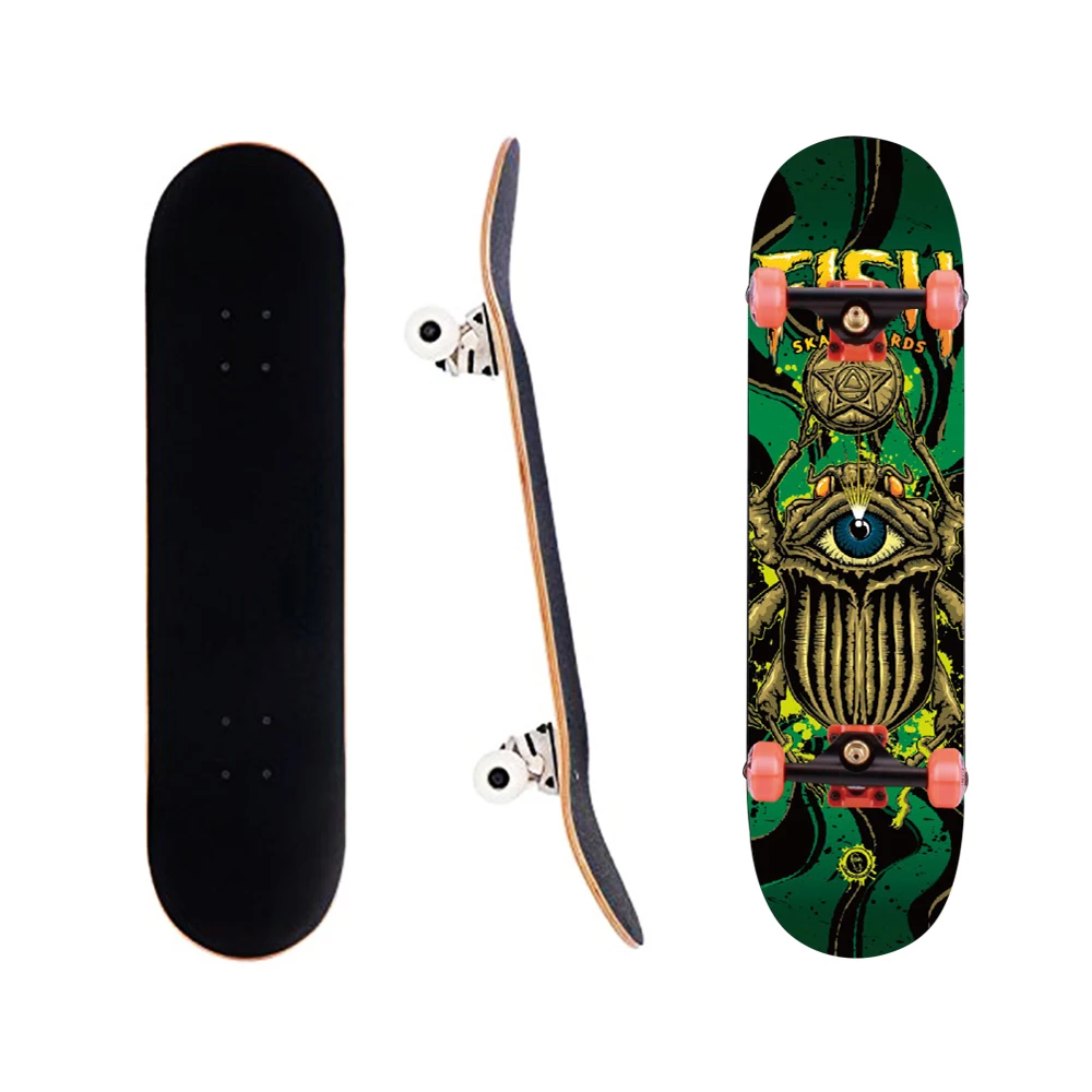 Best Sale 31*8 Inch 7 Ply Canadian Maple Skateboard for Adult Strong Wood