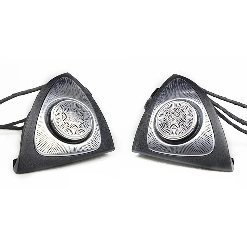 مكبرات الصوت ثلاثية الأبعاد مع أضواء محيطة لـ W205 809 2019-2020 مع 64 لونًا