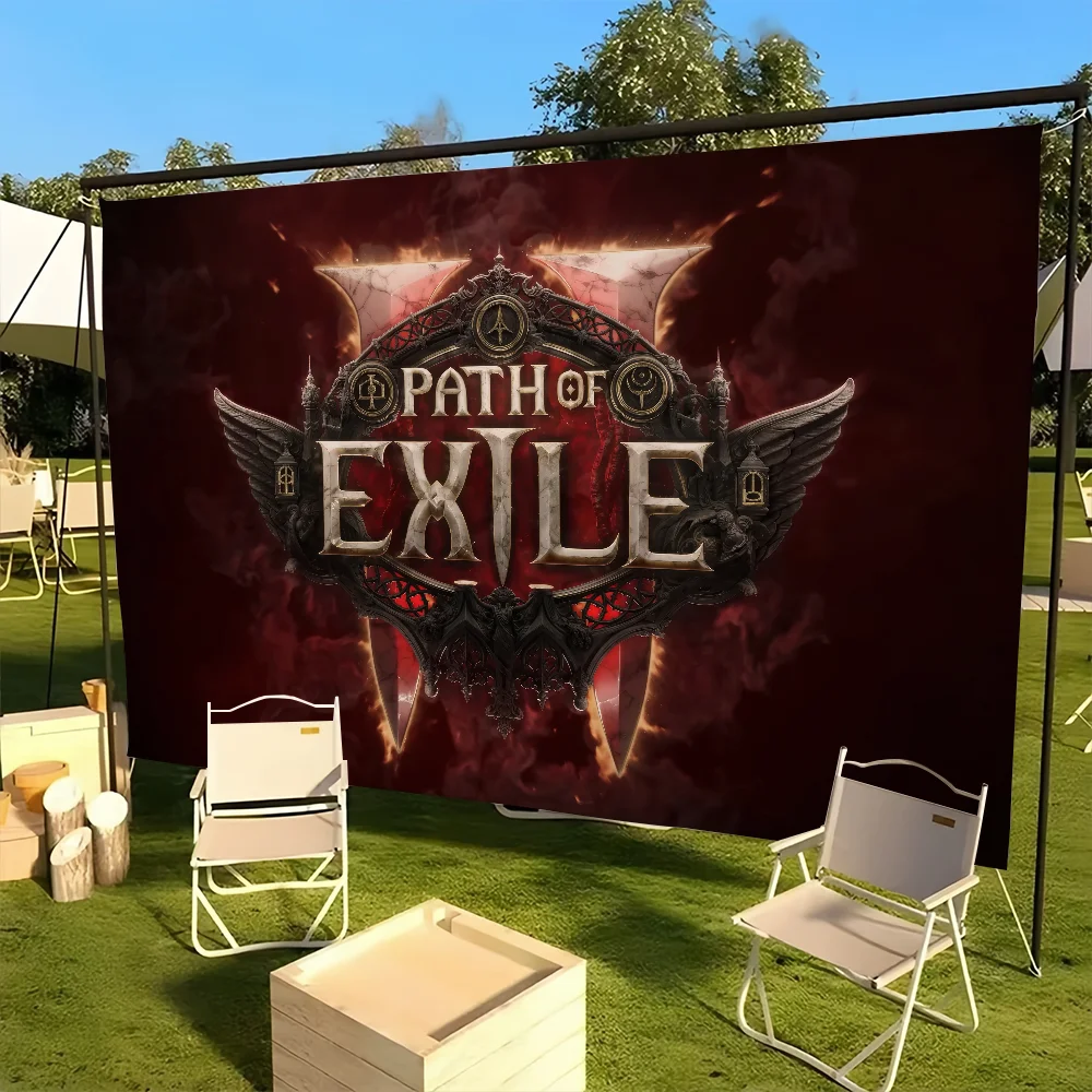 Game of flag 2 P-Path For Picnic Party Art E-Exile Home Decoration Outdoor Camping Banner