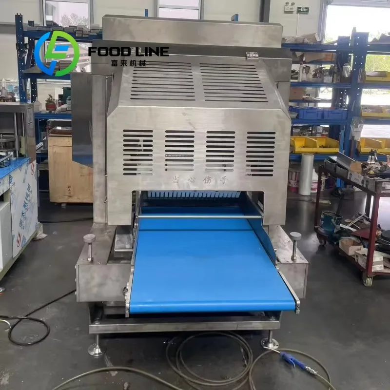 Meat Slicer For Frozen Advanced Control Panel Easy Operation Design System Shawarma Restaurant Kitchen Use Custom Support