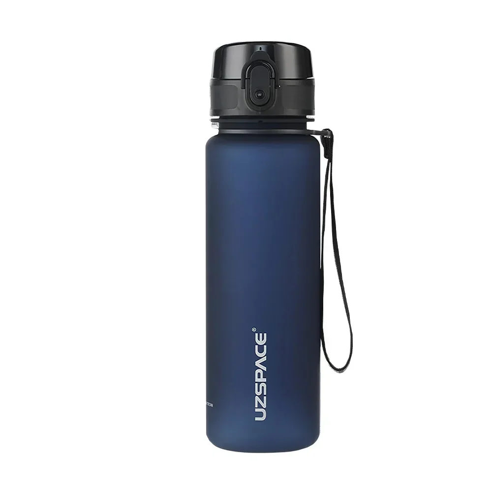 NONE Hochwertige Wasserflasche, 500 ml, 1000 ml, BPA-frei, auslaufsicher, tragbar, für Erwachsene, Kinder, Sport, Fitnessstudio, umweltfreundliche Getränkeflaschen 6