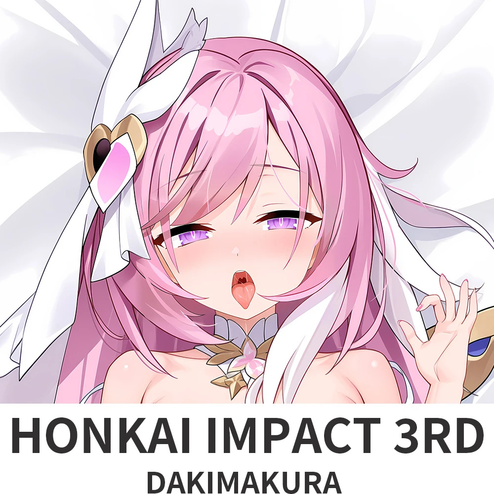 

Elysia Dakimakura обнимающая наволочка для тела аниме Honkai Impact 3rd наволочка для подушки