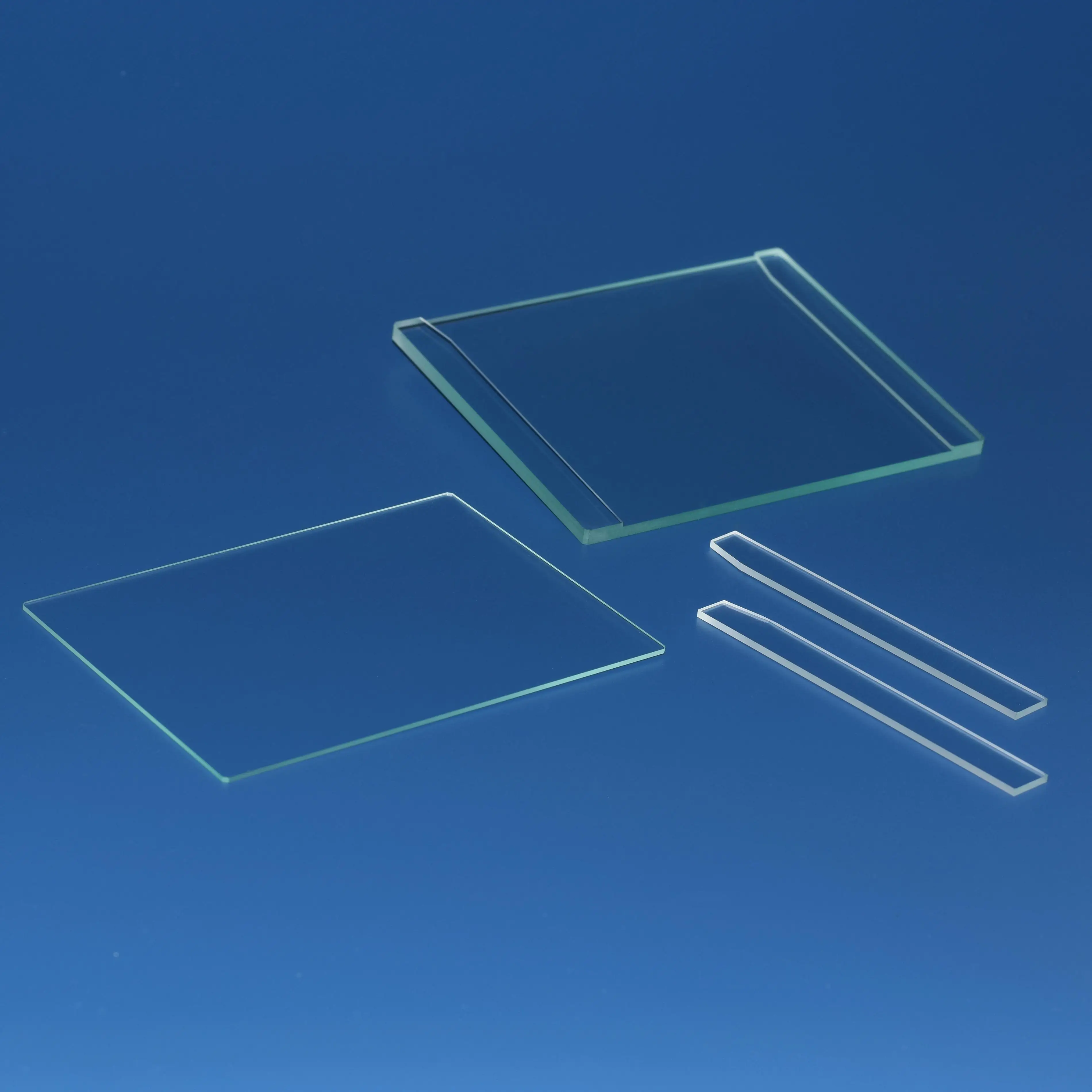 Electrophoresis Thin Glass Plate For Bio Rad Mini Protean 1653308 1653310 1653311 1653312 WB Rubber Gel Long Glass Plate