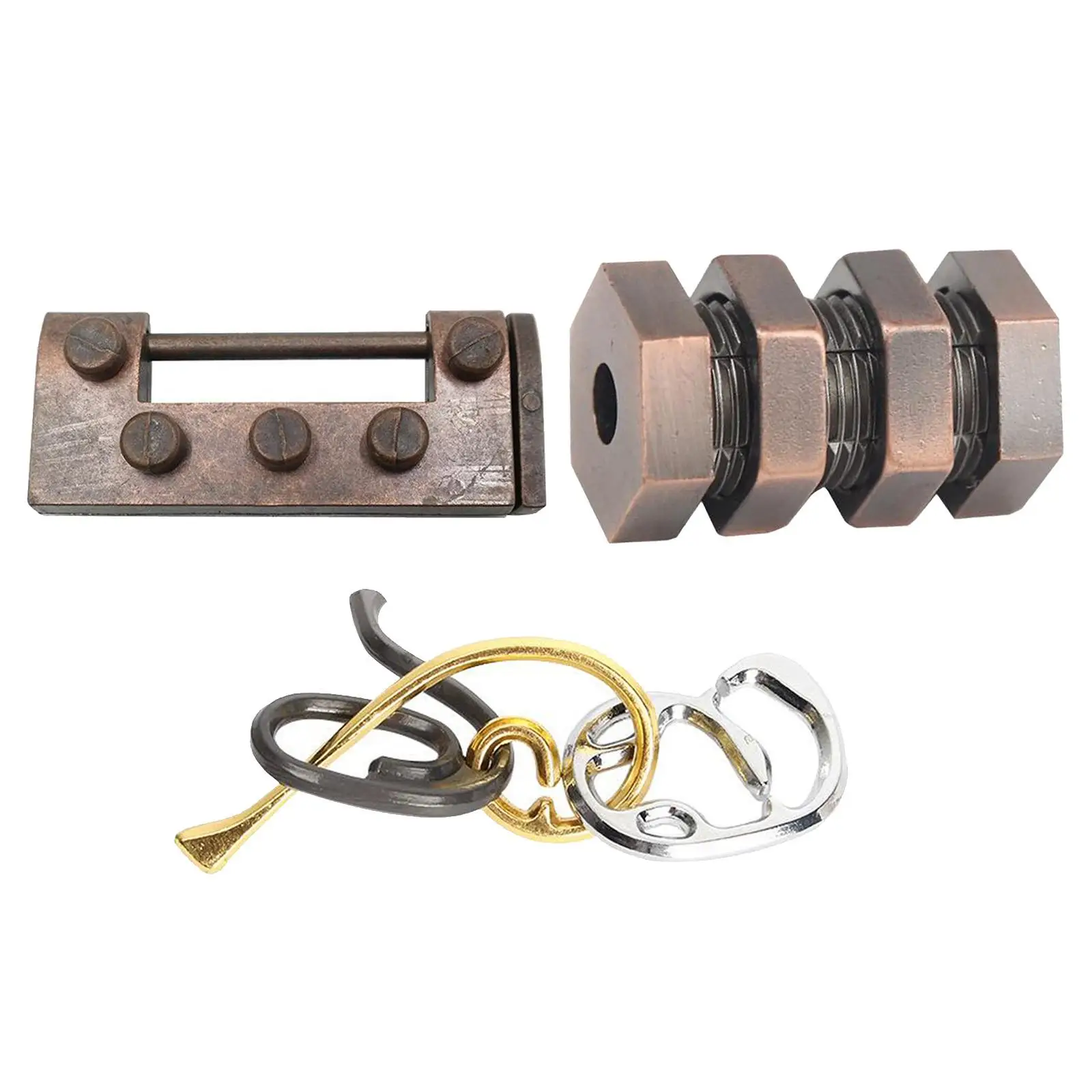 Puzzle rompicapo, set di giochi puzzle IQ per adulti bambini uomini