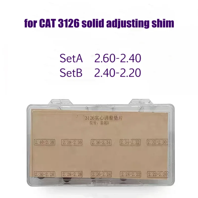 

for CAT 3126 Diesel Common Rail Injector Solid Washer Accessories Adjusting Shim Auto Repair Tool