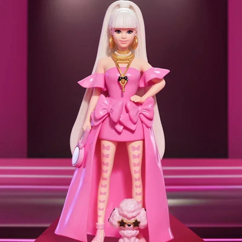 POP MART Barbie Stil Icon Serie Blind Box Erraten Tasche Desktop Dekoration Nette Modell Geschenk Mädchen Blind Tasche Spielzeug