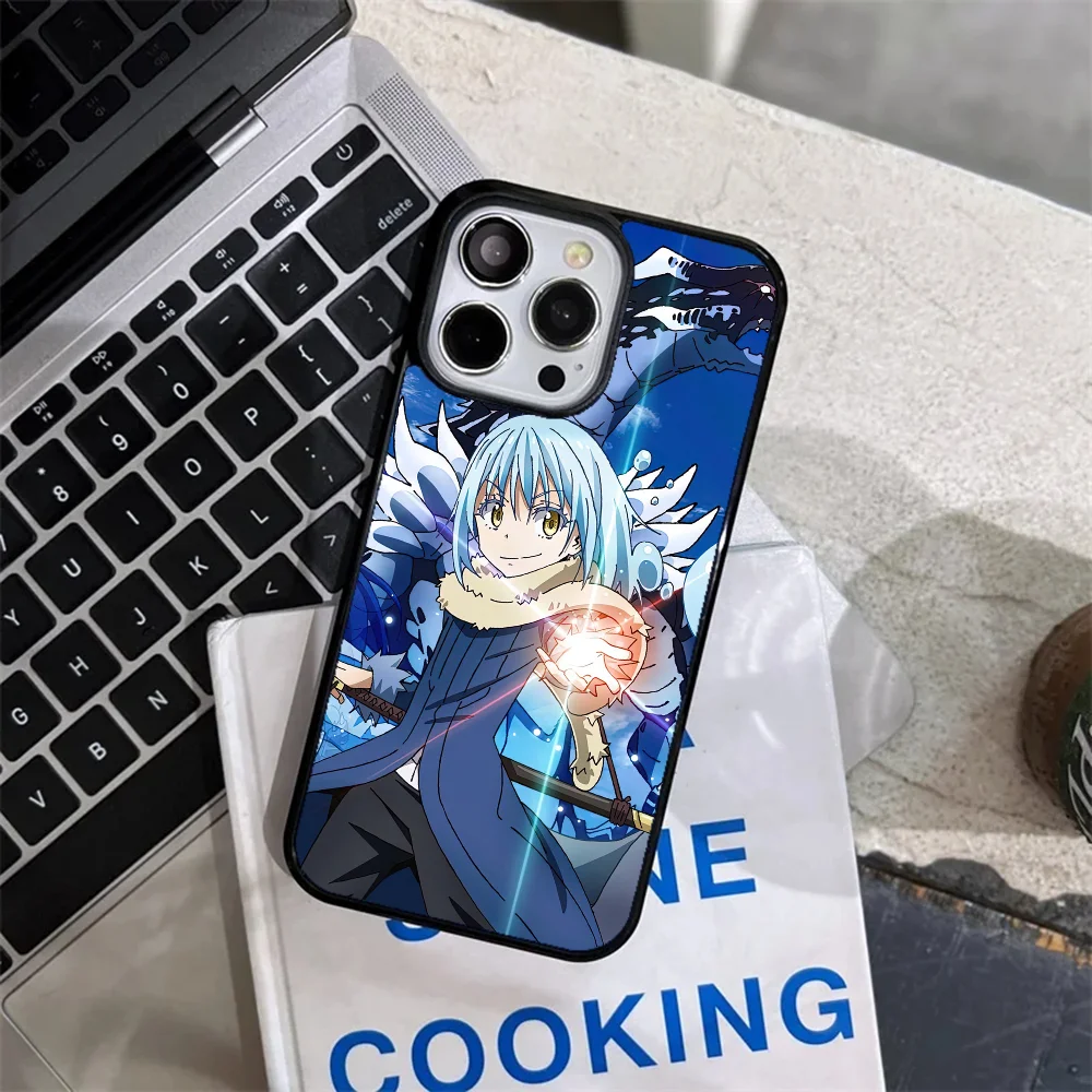 Anime That Time I Got Reincarnated As A Slime Phone Case Strong Magnetic For IPhone 15 14 13 Pro Max 11 12 Mini Alex Mirror For