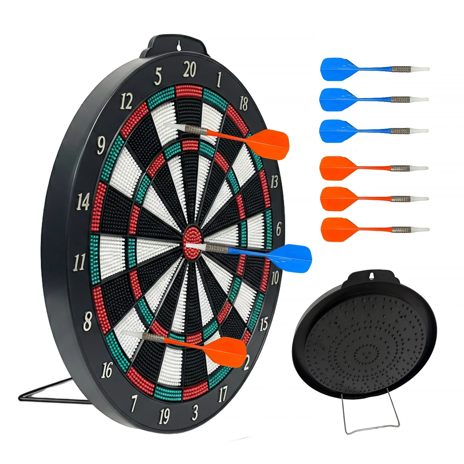 

DartVibe Safe Dart Board for Kids, Included 6 Soft Tip and Desktop, Family Indoor Game Toy, Kids Training Toy, Party Game, Gift