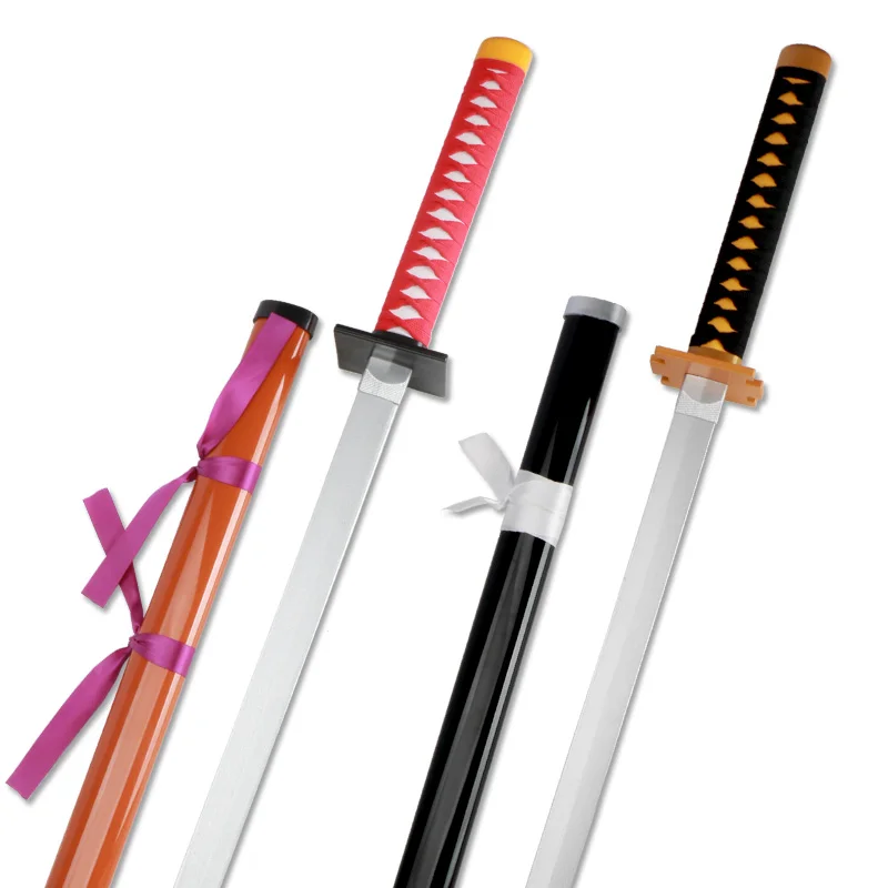 Populaire Japanse Anime katana-zwaarden, Samurai-zwaarden, niet scherp, verzamelbare vakantiegeschenken, met riem en zwaardhouder