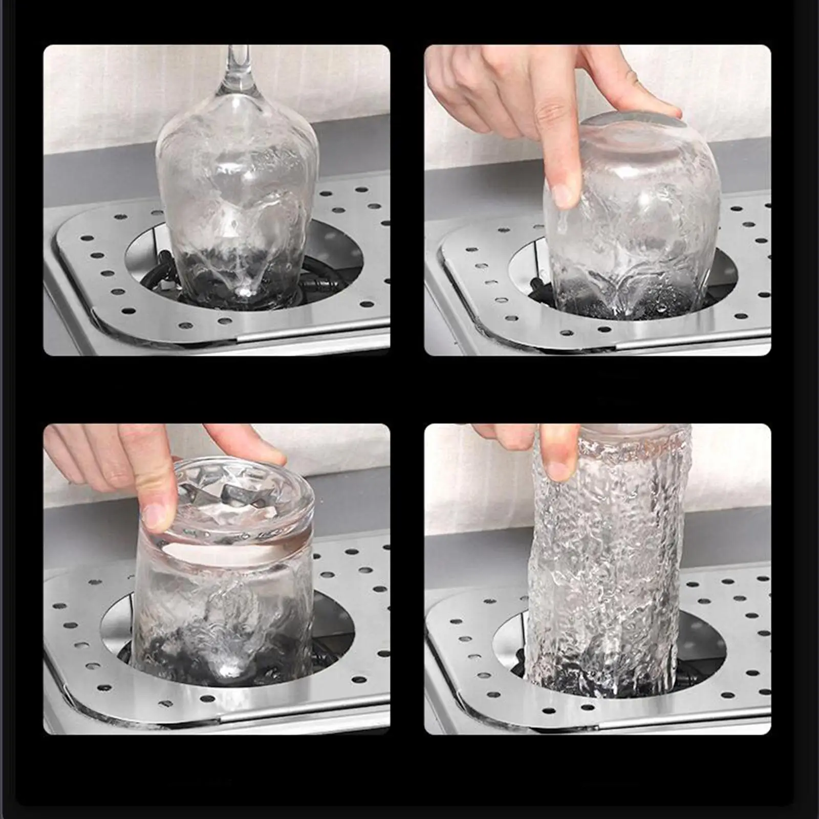 

Automatic Cup Washer Attachment High Pressure Cup Washer Rinsing Attachment