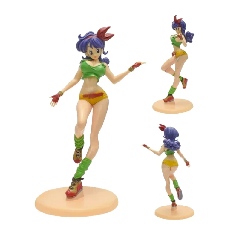 Kawaii DBZ Bunny Girl Bulma Buruma Videl Lunchi Lunch Chichi Android 18 Lazuli Glitter & Glamours Action Anime Figure Model Toys