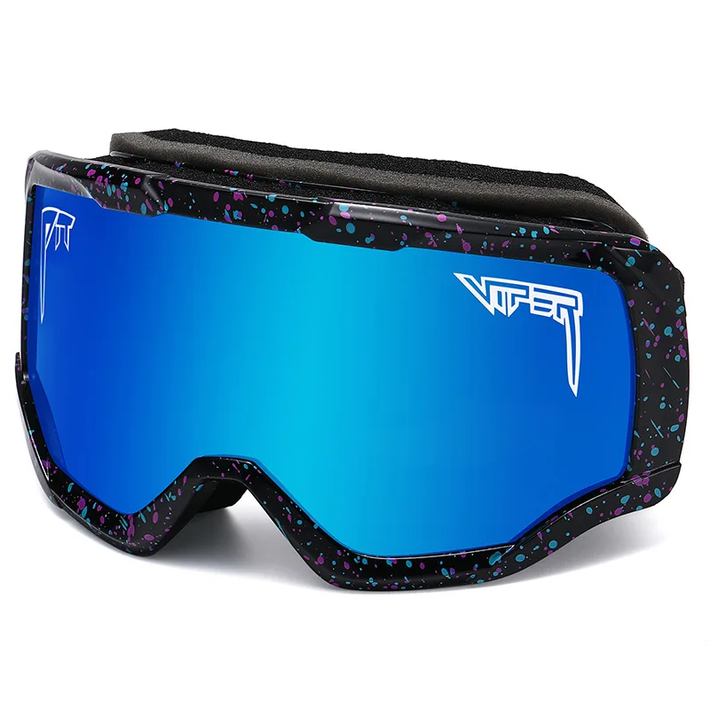 

PIT VIPER Double Layers Anti-fog Ski Goggles Men Women Snow Snowboard Glasses Snowmobile Eyewear Hiking Mask
