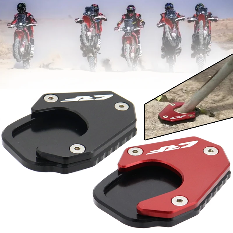 

For HONDA CRF 250 RALLY CRF250L 2013-2020 Motorcycle Accessories Kickstand Sidestand Stand Extension Enlarger Pad