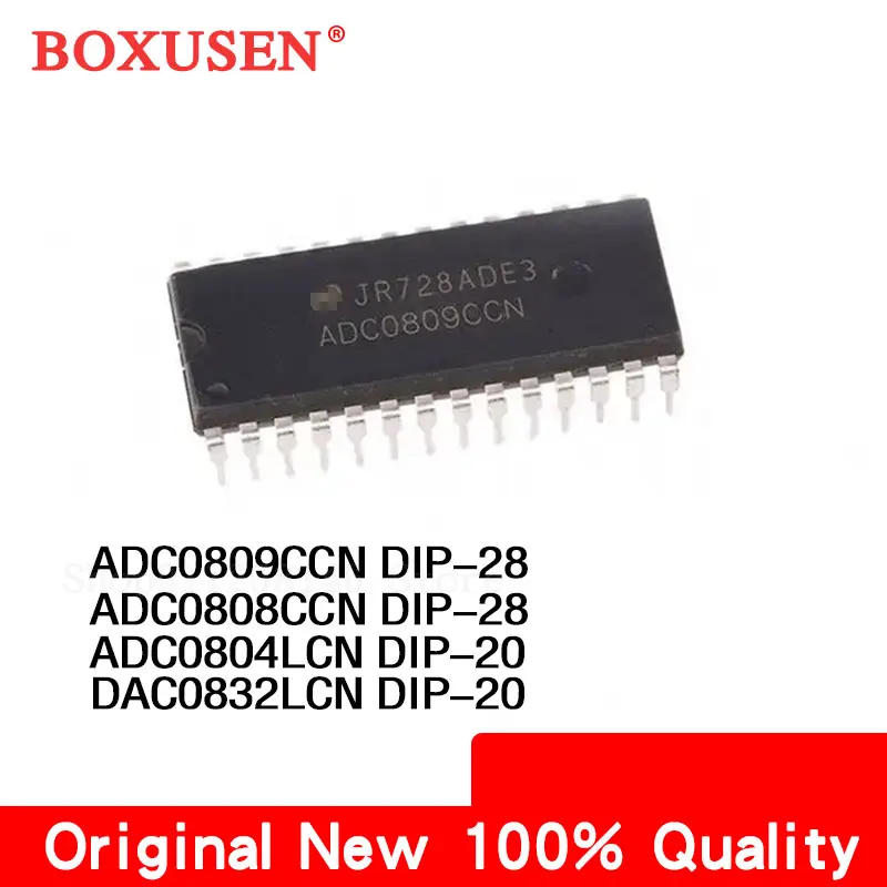 5Pcs 100% New original ADC0809CCN ADC0809 ADC0808CCN DIP28 DAC0832LCN DAC0832 ADC0804LCN DIP-20 DIP-28 ADC DIP chip in stock