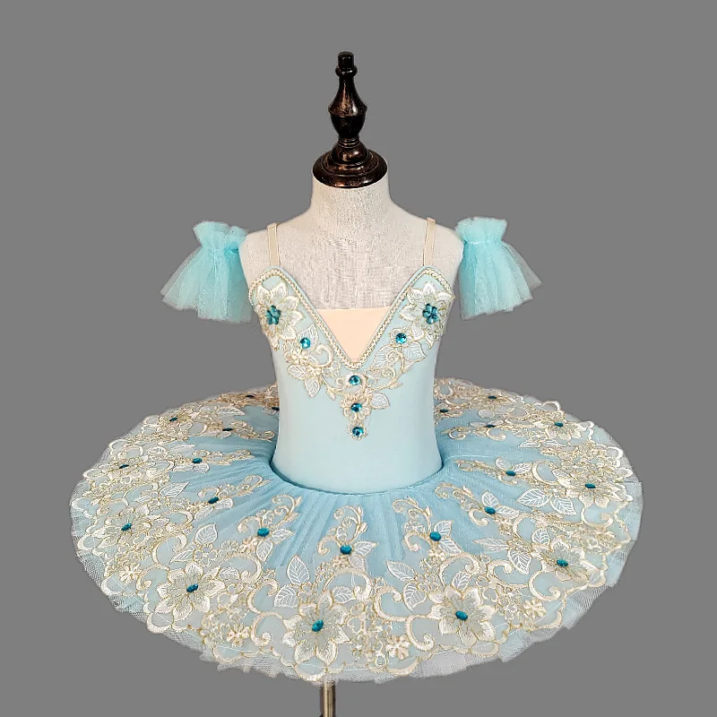 

Children ballet costumes Girls Professional Ballet Tutu Dress Adult performance practice costumes Fluffy Gauze Skirt Stage wear