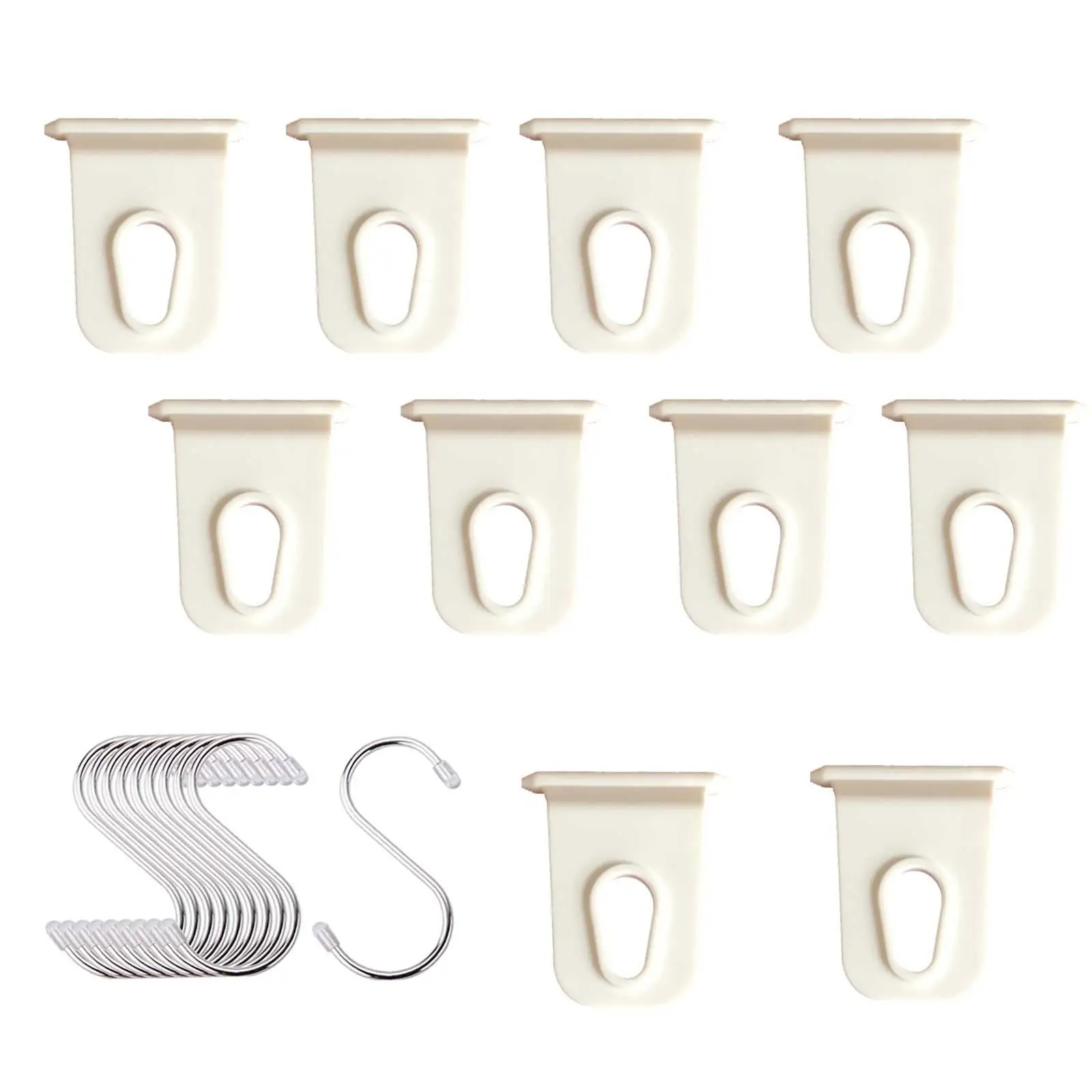 

10x RV Awning Hooks Lightweight Car Accessories Multifunctional Awning Hangers Awning Light Hooks for Party Lights Outdoor