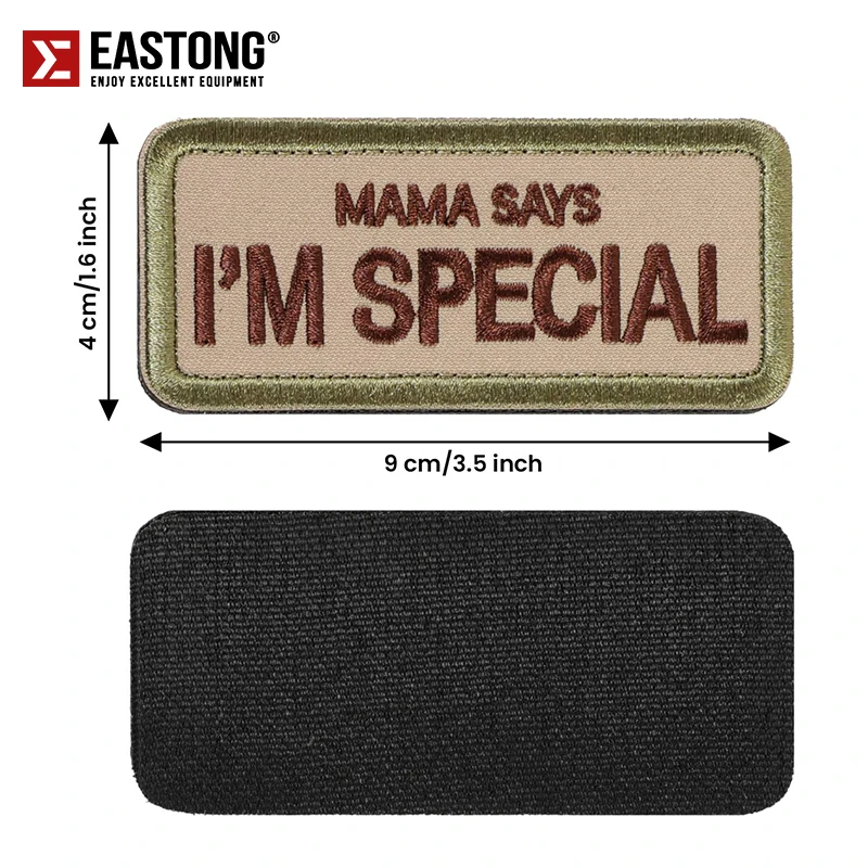 Mama Says I\'m Special Paths Tactical Military Embroidered Applique Morale Hook & Loop