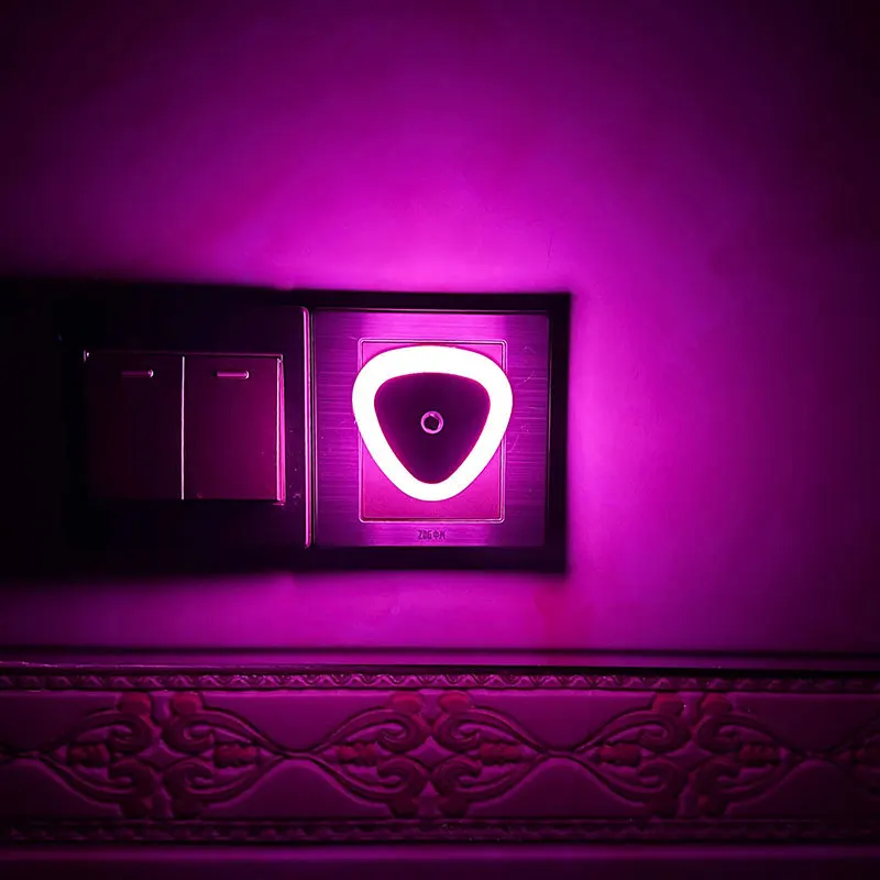 Heart-shaped Bedroom Romantic Atmosphere Light Couple Bedside Photo Filling Standard Control Night Light