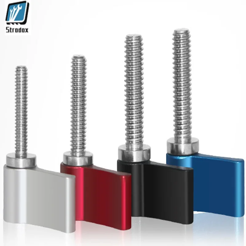 5PCS Adjustable Hand Screw Locking Screw 7-shaped Handle Screw M4 Model Photography Camera Exquisite Accessories