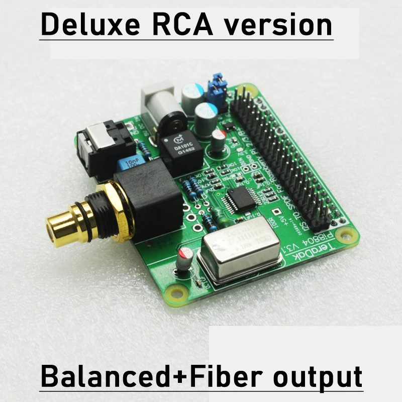 Imagem -04 - Hifi Digi Mais Placa de Som Digital Dac Decodificar Wm8804g Placa de Expansão Encoder I2s Fibra Coaxial para Raspberry Pi3 Pi2 b Mais 3b Mais 4b
