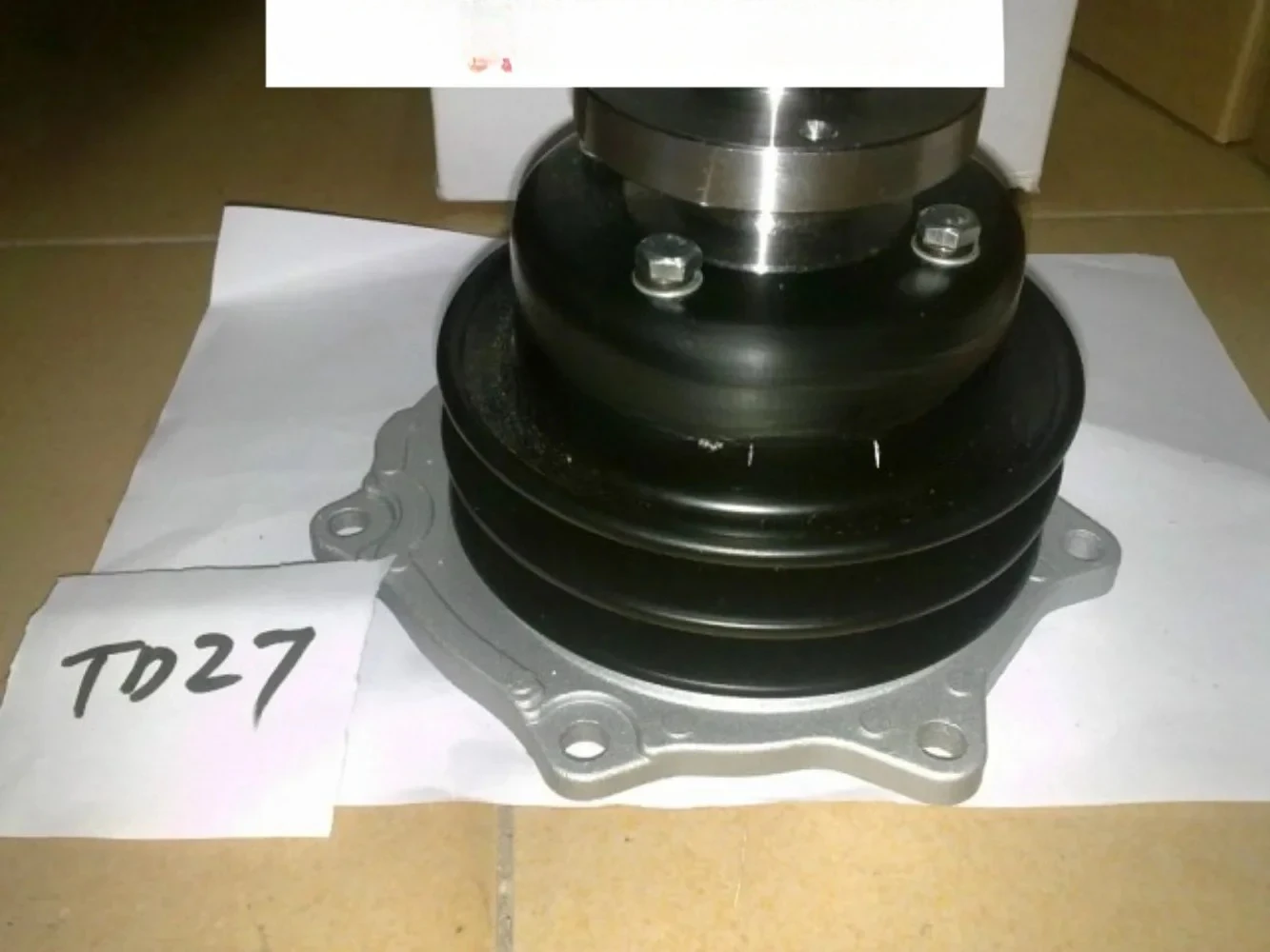 

TD27 water pump, engine parts 21010-40K05 components, four matching