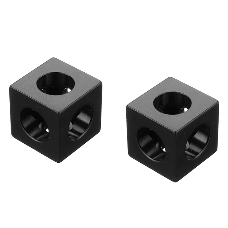 

Custom CNC Metal Aluminum Three Way Cube Corner Accessories