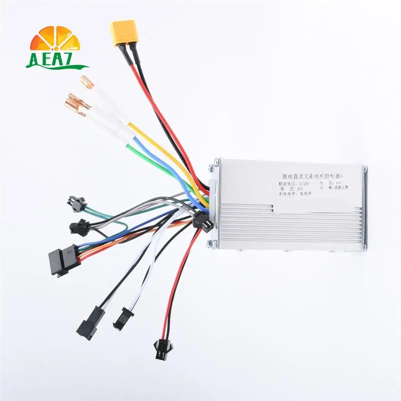 

AEA7-48V 25A 1200W JP Brushless DC Motor Electric Scooter Bike Controller A+B Dual Drive Motor Controller