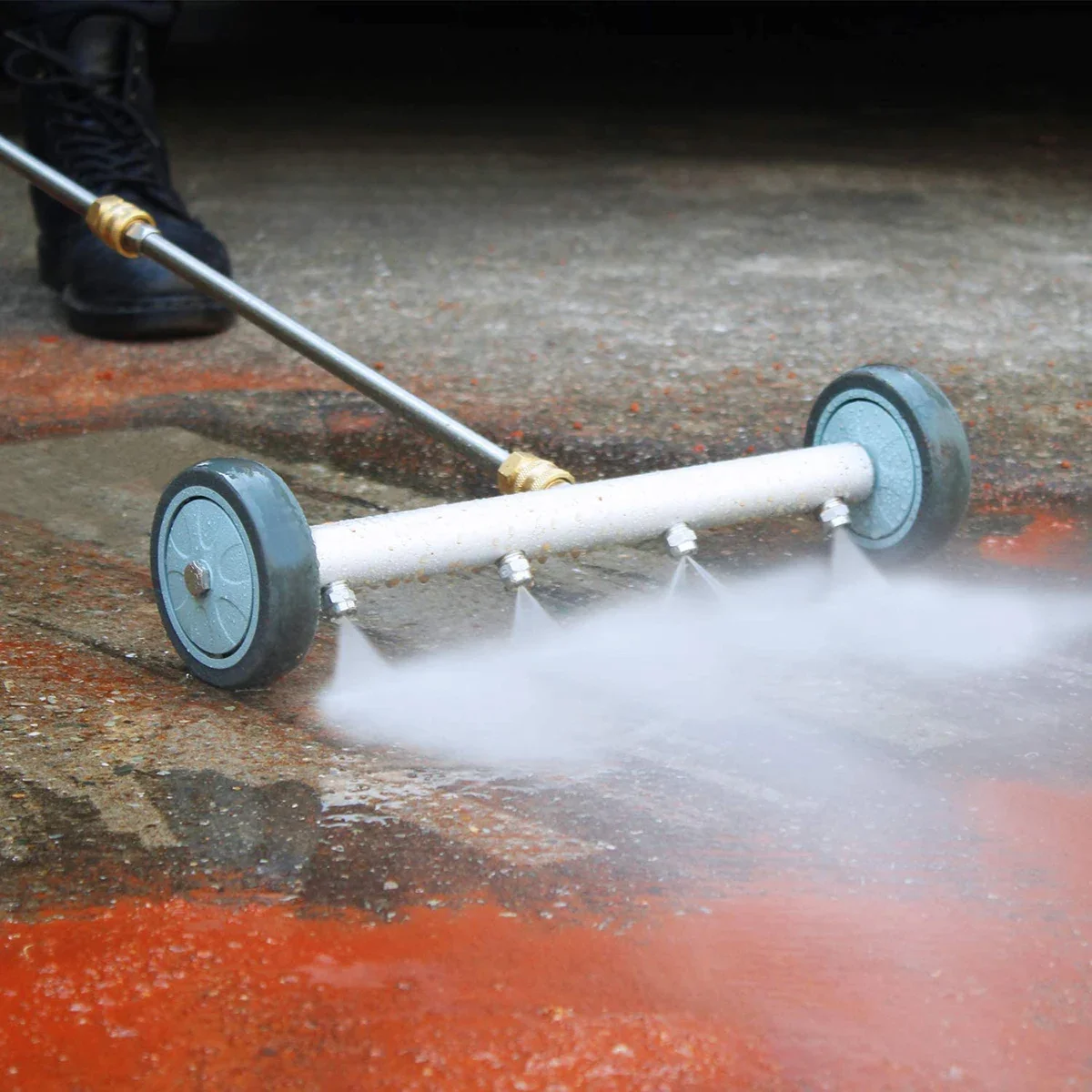 

Under Car Washer Power Undercarriage Cleaner for Vehicle Road Cleaning 4000 psi High Pressure Water Broom