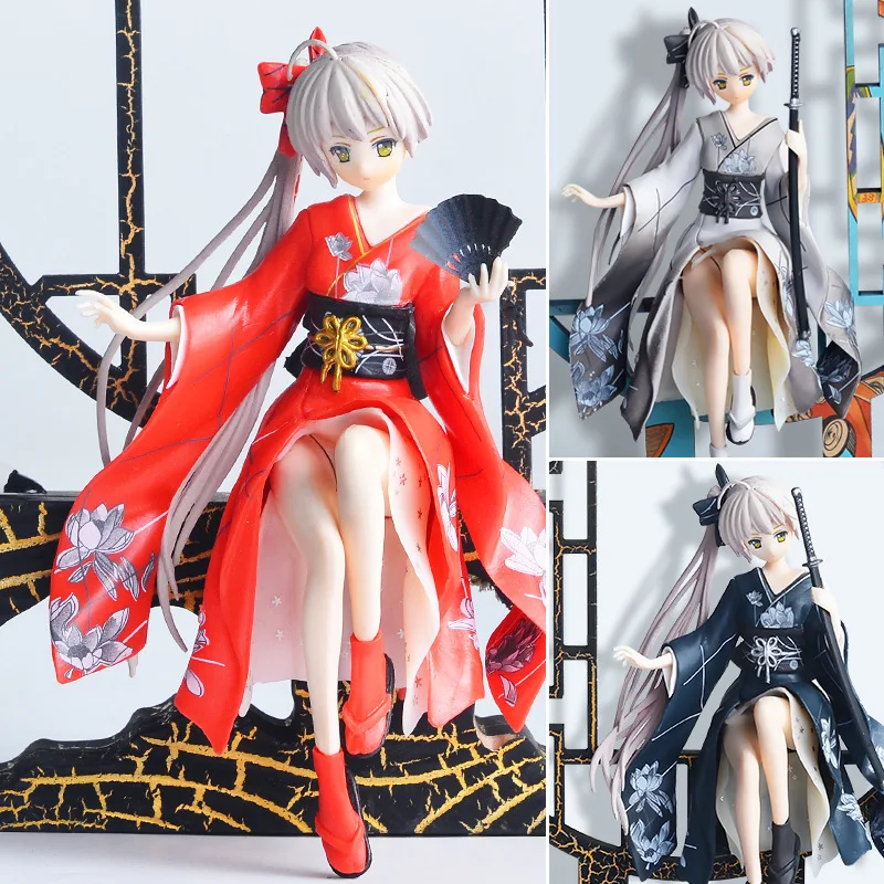 

In Solitude Anime Characters Kasugano Sora Action Figure Model Statues Birthday Gifts Desktop Ornaments Model Toys Tide Play