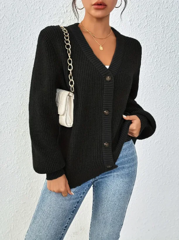 Thumbnail 4 - #38 Best Button Front Knit Cardigans to Buy In 2026