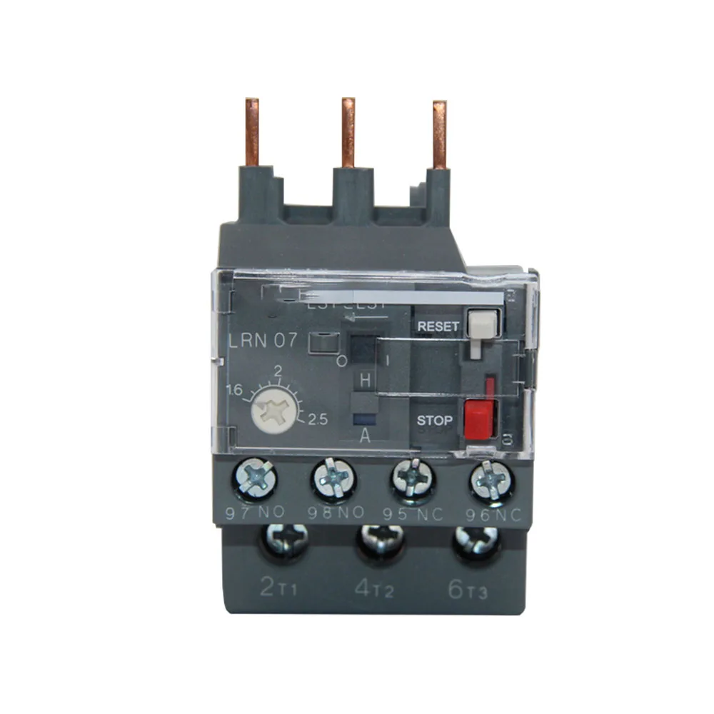 

The original new LRN07N 1.6-2.5A FOR Schneider LRN07N thermal overload relay has a set current of 1.6-2.5A to replace LRE07N