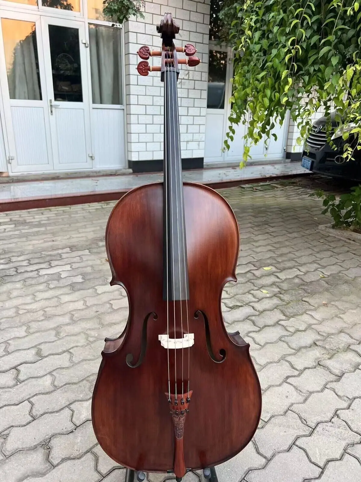 Stradivari style Cello 4/4 Old spruce , 100% Hand - Made with Bag/Bow